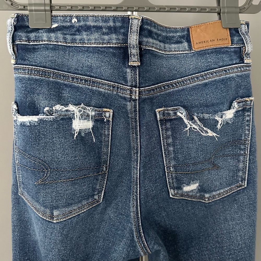 American Eagle Distressed Mom Jean - Picture 7 of 12